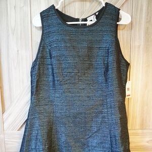 Made For Impulse Womens Metalic Blue Dress Size L